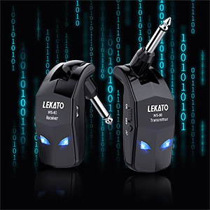 ギターワイヤレストランスミッターとレシーバー