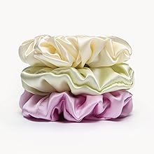 100% pure silk hair scrunchy
