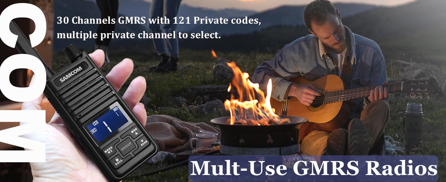 gmrs walkie talkies