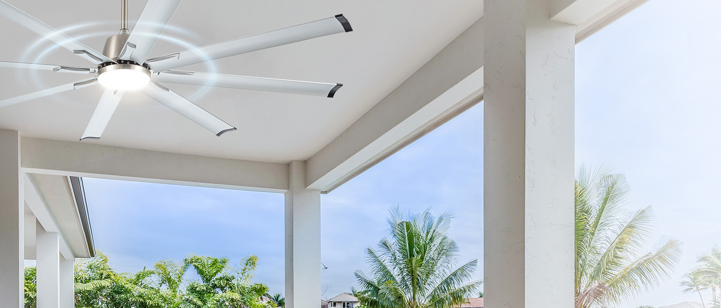 72 inch ceiling fan with light and remote