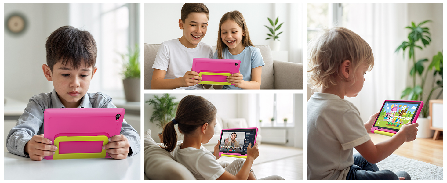 kids tablet pink