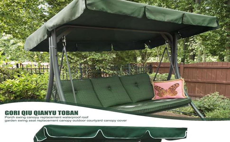 Swing Chair Canopy Replacement, Garden Swing Seat Canopy, Waterproof