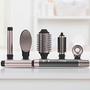 Heißluftbürste Haartrockner Styler Glätter 