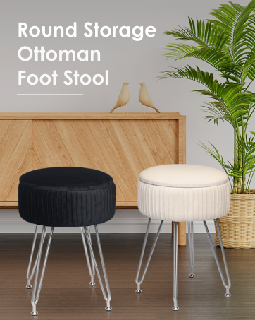 Stool Ottoman, Vanity Stool