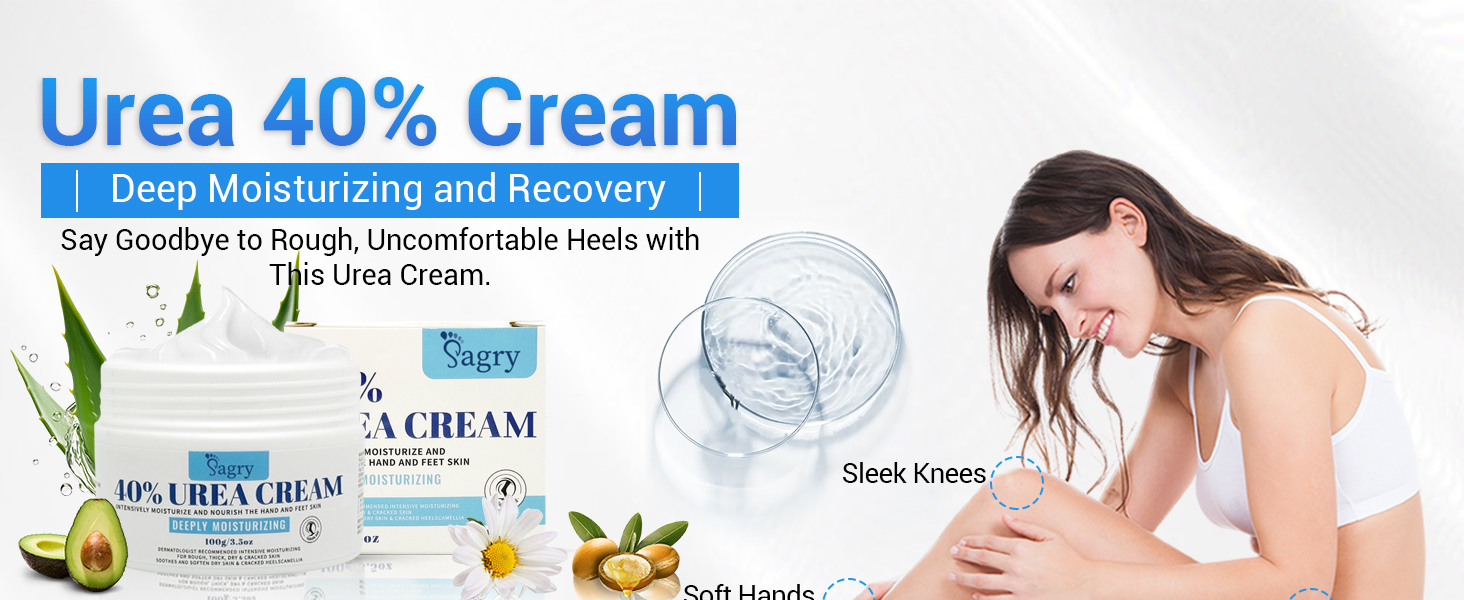 Urea Cream 40 Percent for Feet Maximum Strength
