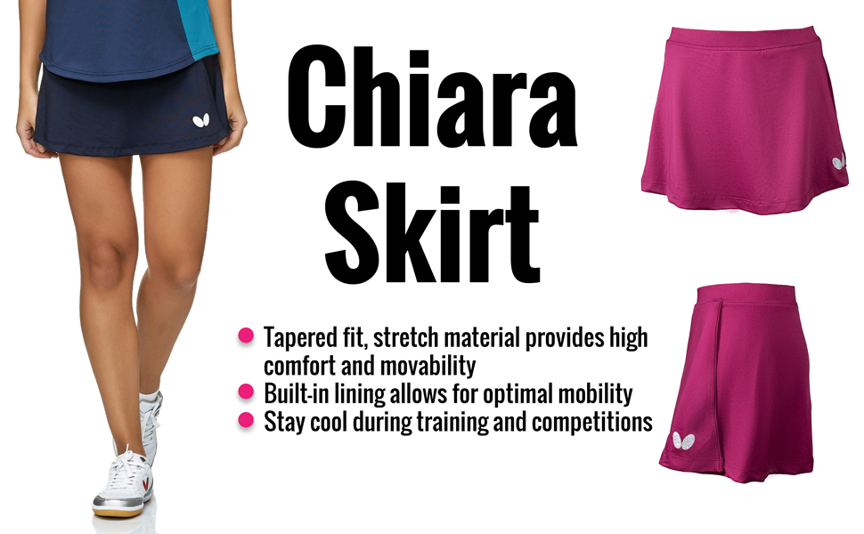 Amazon.com: Butterfly Chiara Skirt Tapered with Lining Table
