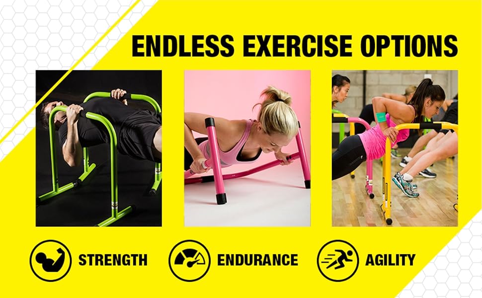 Lebert Fitness equalizer with resistance band calisthenics equipment