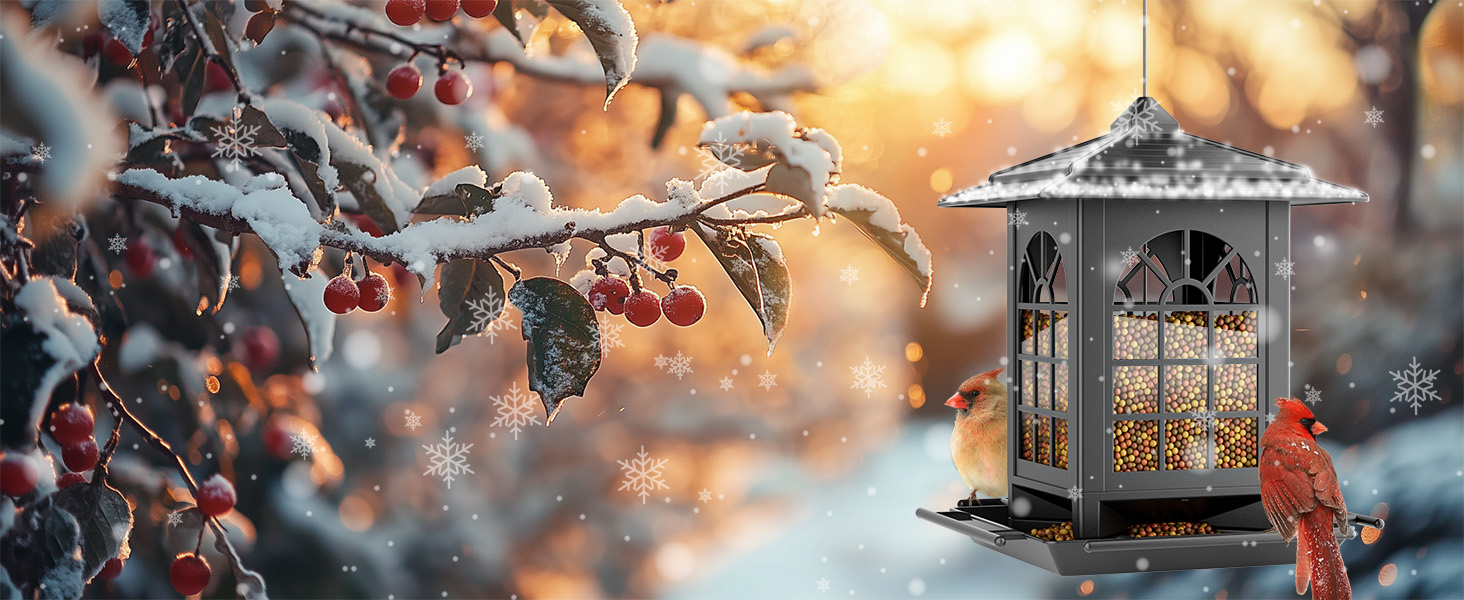 large bird feeders for outside