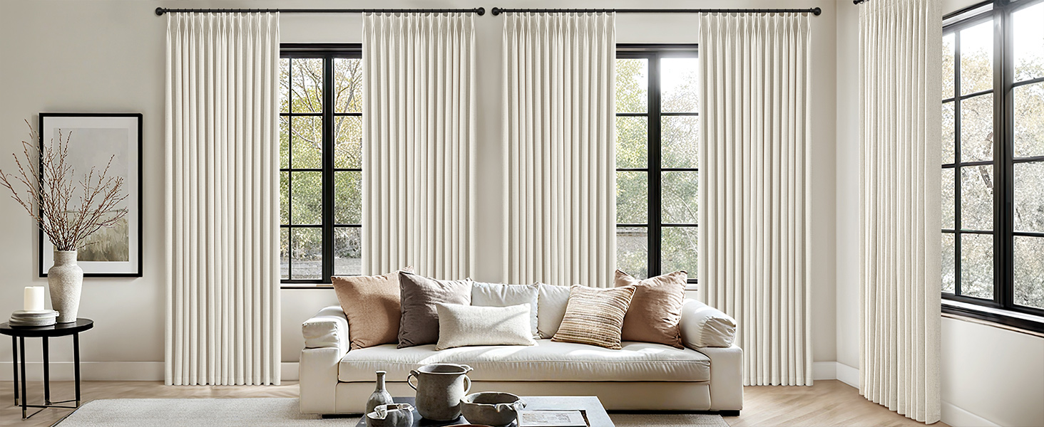 pinch pleated curtains
