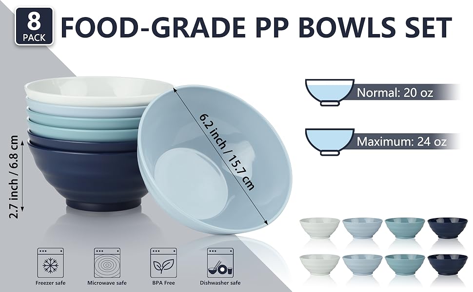 breakfast bowls,bowl set,camping bowl,kids bowls,plastic bowls for children,plastic bowls large