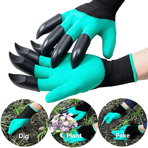 Mit Krallen Garten Gloves Wasserdichte Gartenhandschuh