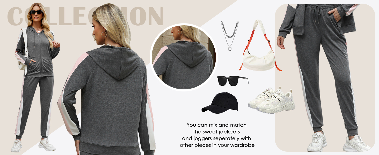 tracksuits for women set