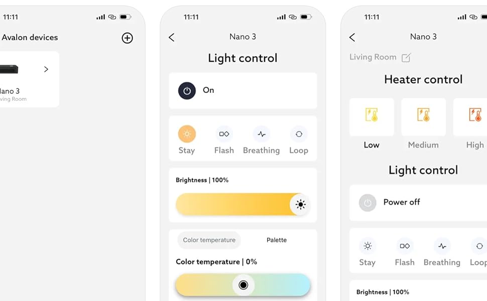 Canaan Avalon Nano 3 BTC Miner 4TH/s 140W Bitcoin Miner Canaan Avalon Nano3 Miner Home Quiet Solo Mining SHA256 ASIC Miner (with Canaan Original PSU and US Adaptor) - White 9 Avalon nano app