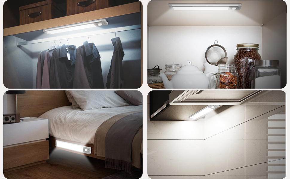 Under Counter Lights for Kitchen Under Lights Wireless 30LED