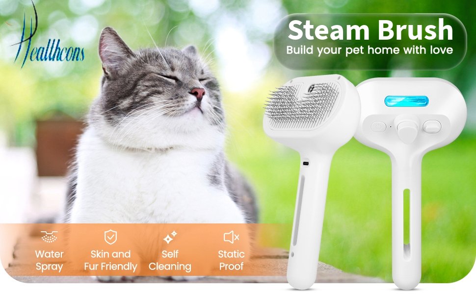 Pet hair steam spa1