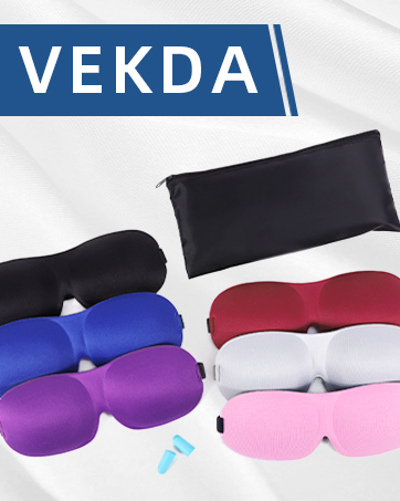 4-Pack Eye Masks for Sleep