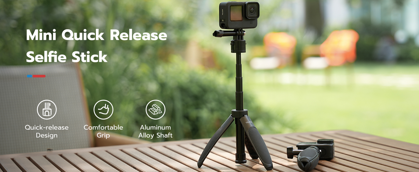 Selfie Stick Tripod for Action camera