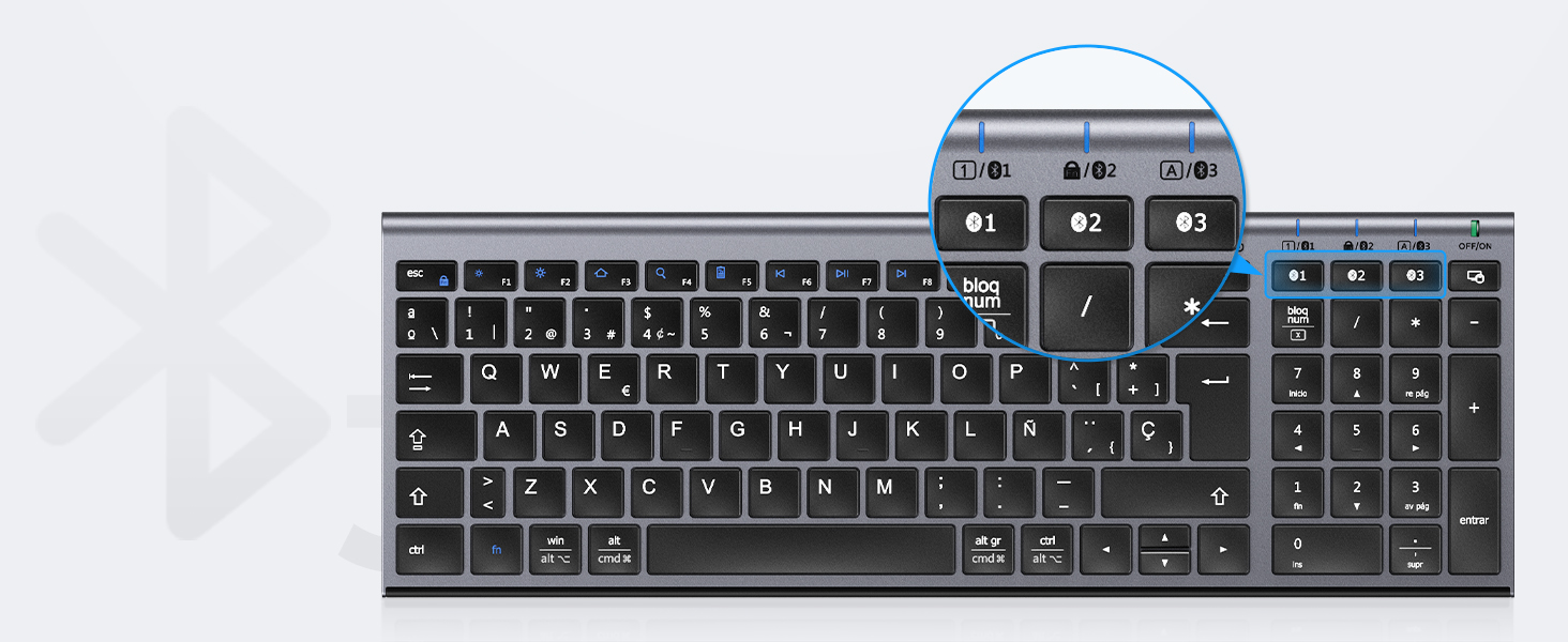 Empareja hasta 3 Dispositivos