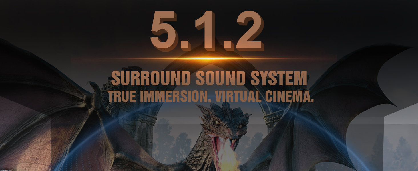 5.1.2 SURROUND SOUND SYSTEM for TV