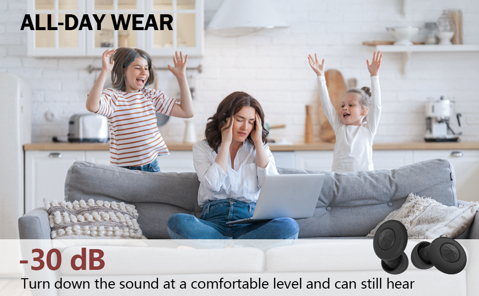 Turn Down the Sound at a Comfortable Level and can still hear