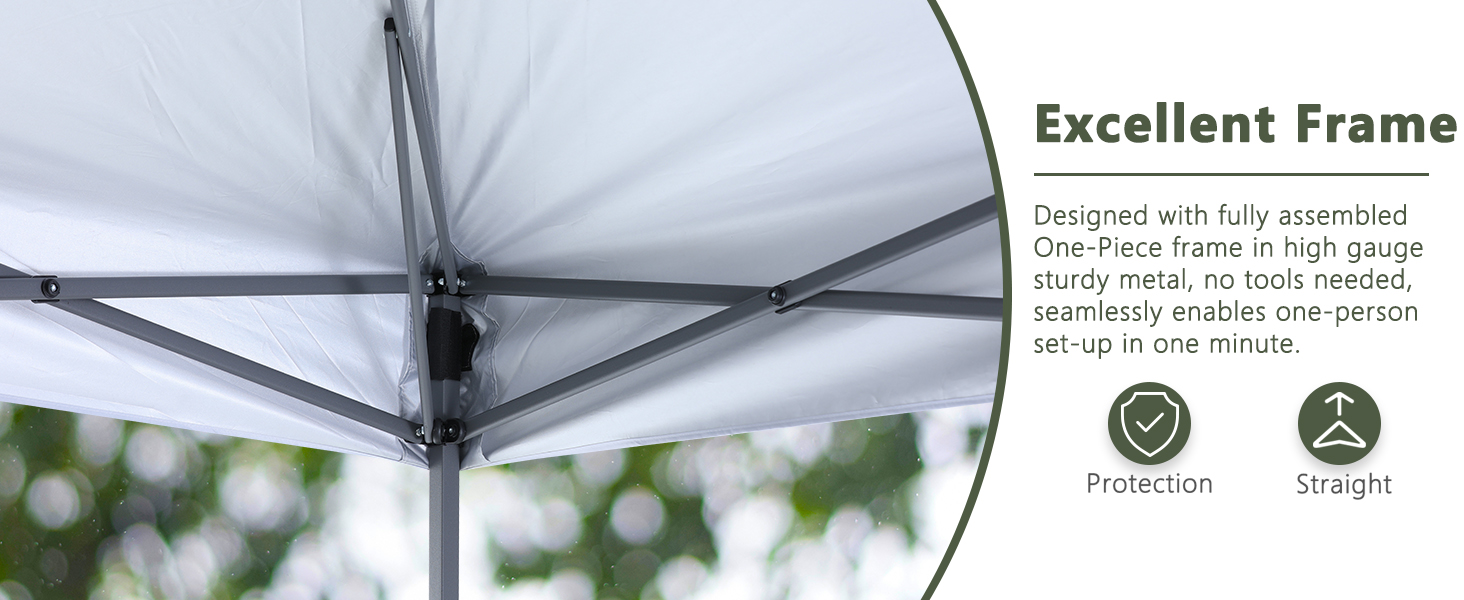 COOSHADE Durable Easy Pop Up Canopy Tent