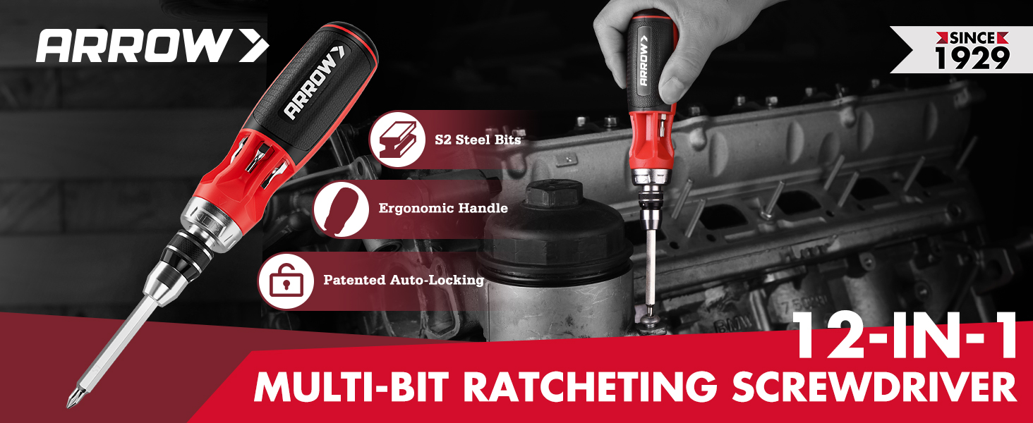 12-IN-1 MULTI BIT SCREWDRIVER