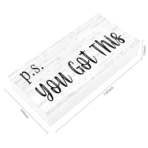 Motivational Home Office Desk Decor