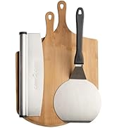 Camp Chef Pizza Accessories Kit - Includes 2 Pizza Peel, 1 Pizza Spatula & 1 Rocking Pizza Cutter...