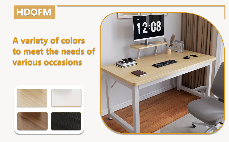 HDOFM Small Computer Desk,31.5 Inch Office Desk with Height