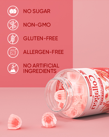 Collagen Peptide Gummies for Women &amp; Men