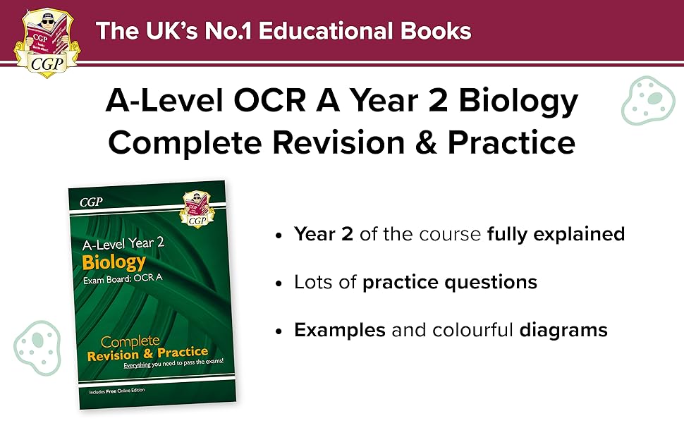 A-Level OCR Year 2 Biology Complete Revision & Practice