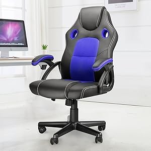 blue gaming chairs