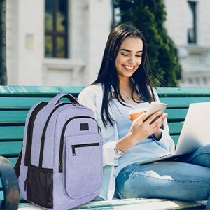 Travel backpack for women