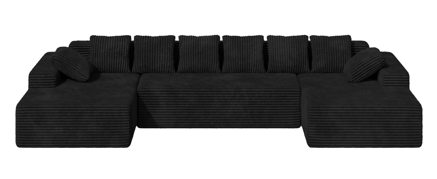 u shaped Cloud Sectional Couches