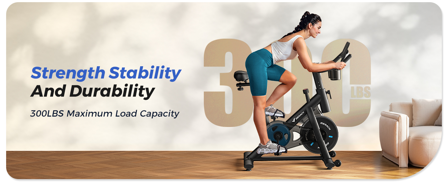 MERACH Exercise Bike synced with fitness app for real-time tracking
