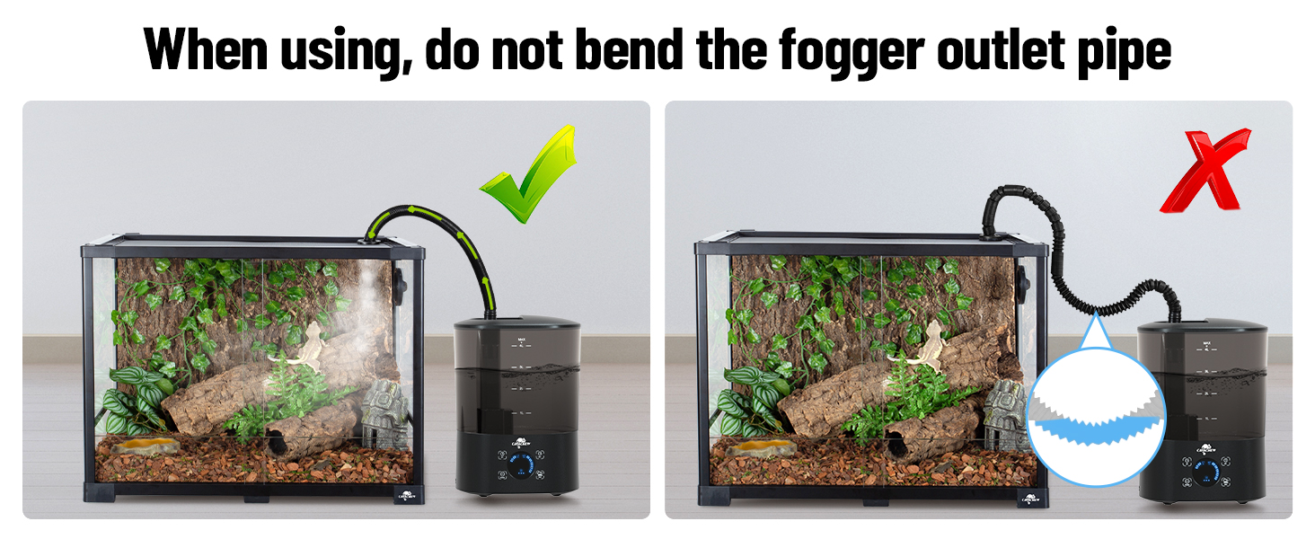 Reptile Fogger Top Fill