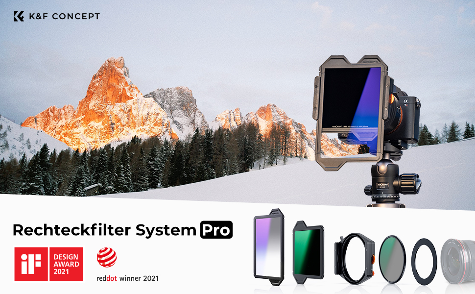 K&F Concept Nano XPRO Rechteckfilter Set Square Filter Set Amazon.de
