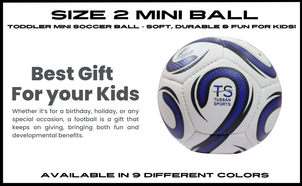 Mini Football – Soft, Durable and Lightweight for Toddlers, Ideal for Indoor & Outdoor Play