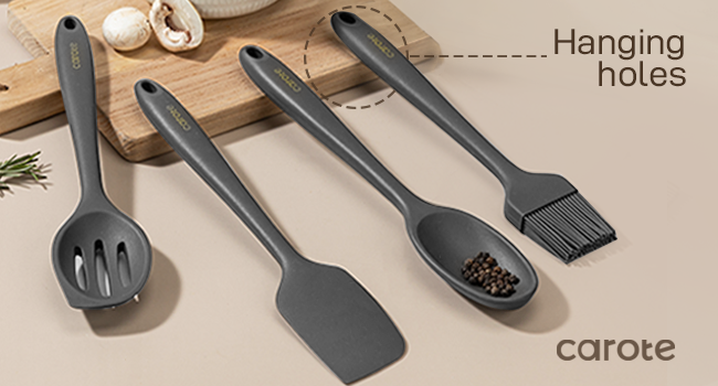 kitchen utensils set silicone cooking utensils set