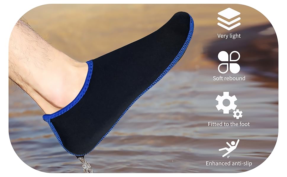 diving socks sand socks