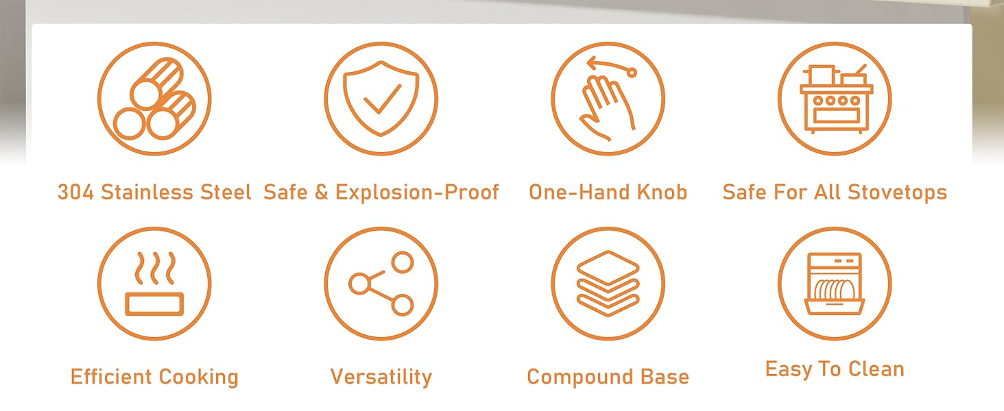 Stainless Steel Pressure Cooker