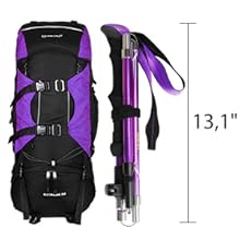 trekking poles for hiking collapsible