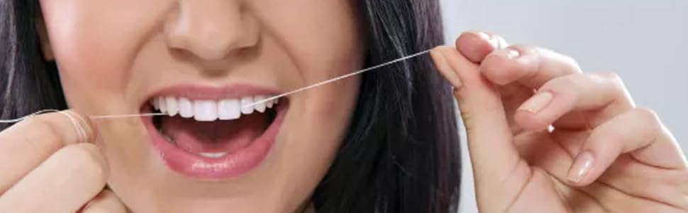 unterwegs mit einem 4-Pack tragbaren Zahnreinigungsflaser und zahnförmigem Schlüsselbund-Fall