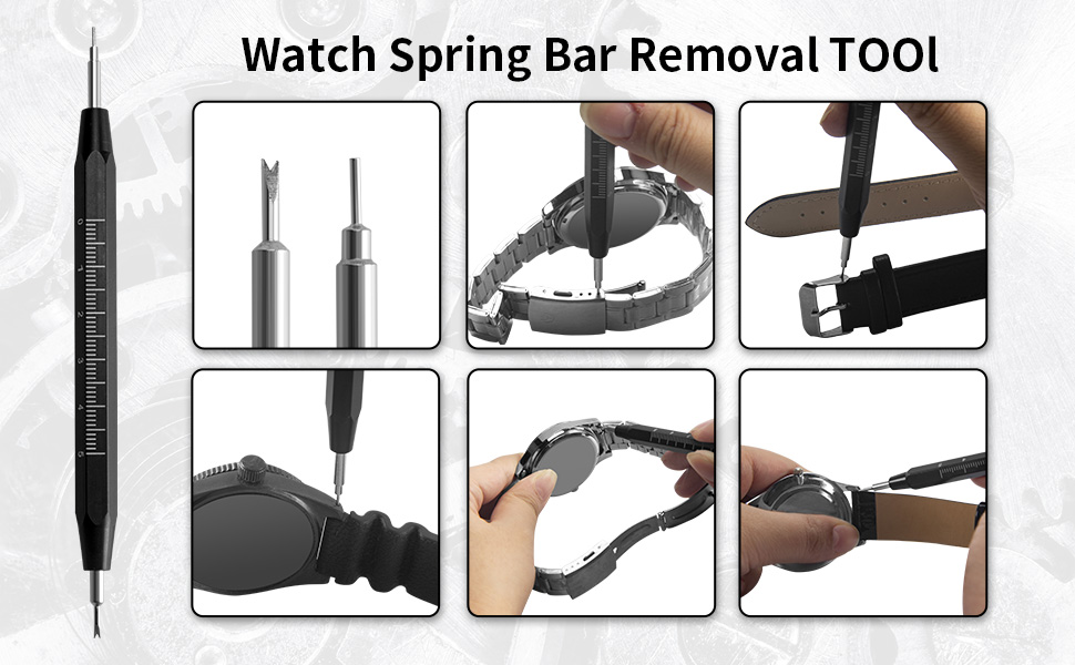 jumpump Watch Bracelet Link Pin Removal Tool Kit,Watch Band Adjustment Sizing