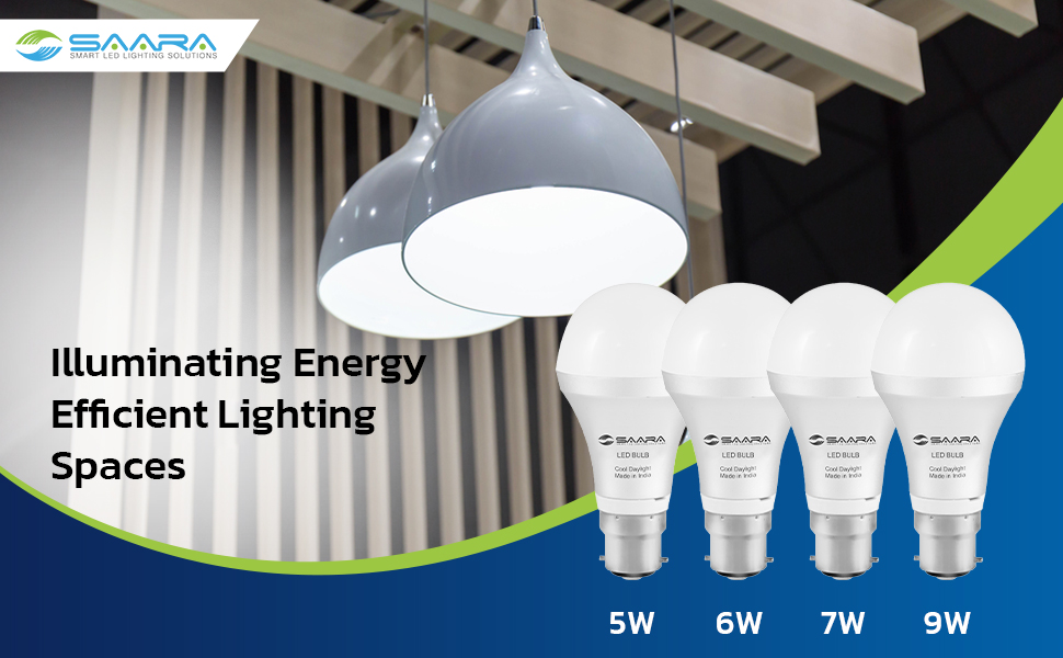 Buy SAARA 9W Emergency Led Bulb Battery Operated Inverter Bulb for