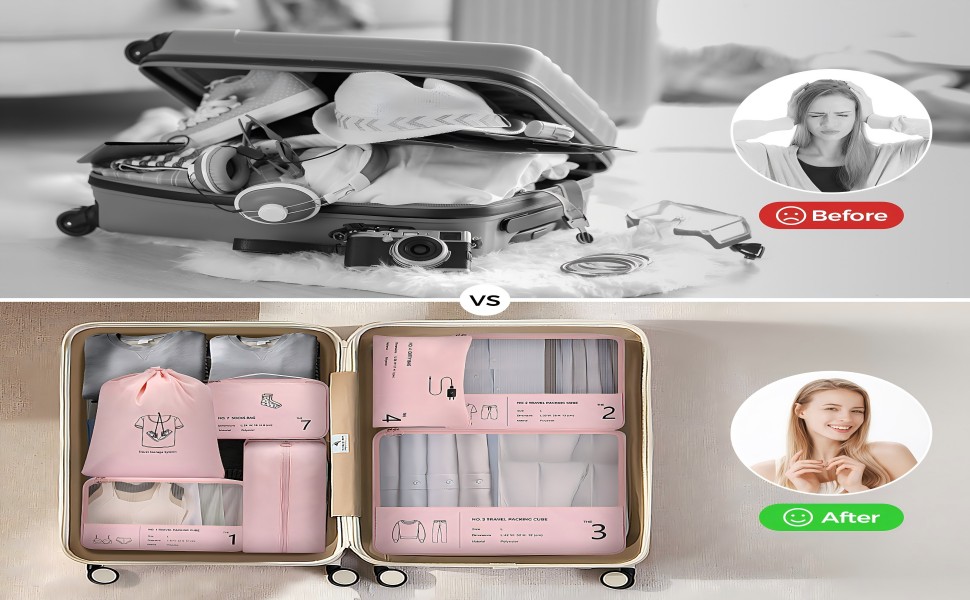 Packing Cubes, Packing Cubes for Suitcases