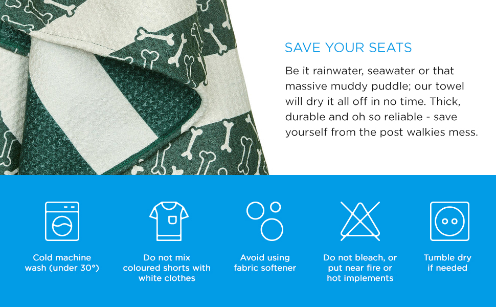 Dock & Bay Pet Towel Super Absorbent & Quick Drying Dog