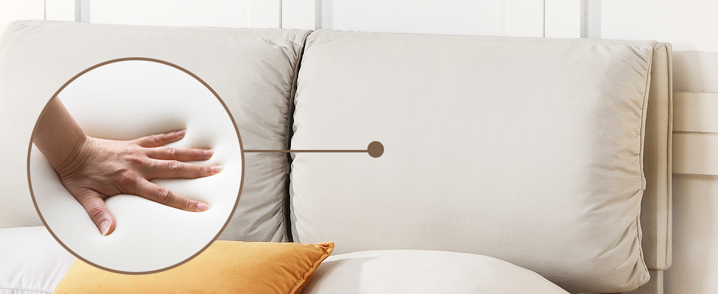 Levede Floating Bed Frame with Headboard,Mattress Foundation with Steel