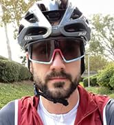 SCVCN Photochromic Cycling Glasses Sports Sunglasses High Definition High Contrast Lenses for Men...