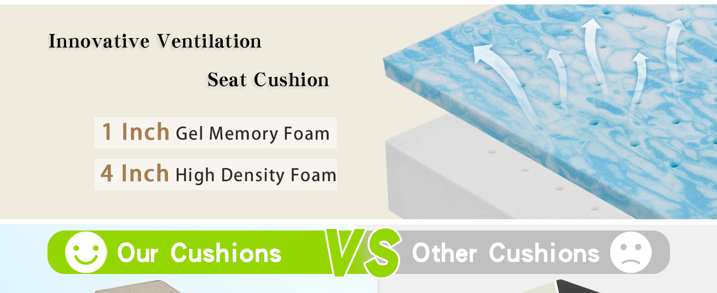 seat cushion for recliner